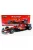 Burago - FERRARI F1  SF-24 TEAM SCUDERIA FERRARI N 16 3rd MIAMI GP 2024 CHARLES LECLERC RED BLACK LIGHT BLUE