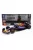 Burago - RED BULL F1  RB19 TEAM ORACLE RED BULL RACING N 11 3rd LAS VEGAS USA GP 2023 SERGIO PEREZ PURPLE YELLOW RED