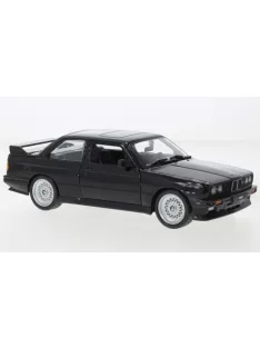 Burago - BMW M3 (E30), schwarz, 1988, 1:24