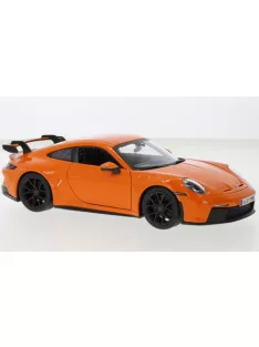 Burago - Bburago, Porsche 911 (992) GT3, orange, 2021, 1:24