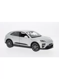 Burago - Porsche Macan Turbo silber 2024 1:24