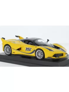Burago - Ferrari FXX-K, gelb/schwarz, 2015, 1:24