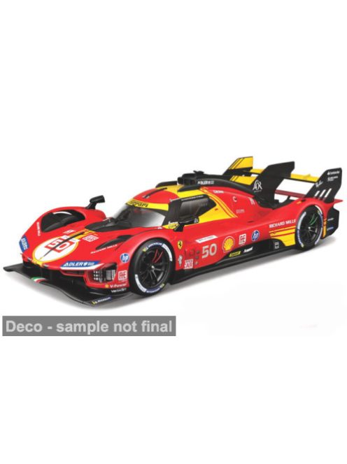 Burago - Ferrari 499P, 24h Le Mans, 2024, #50, 1:24