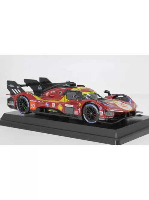 Burago - Ferrari 499P 3.0L TURBO V6 24h Le Mans 2025 #50 A.Fuoco/M.Molina