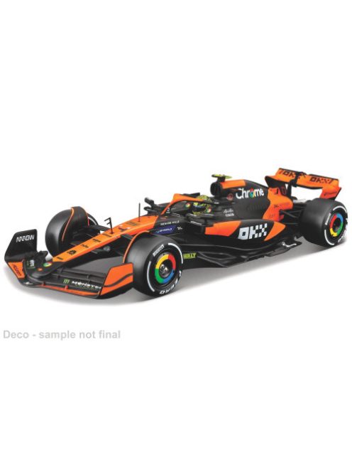 Burago - McLaren MCL38, Formel 1, 2024, #4, 1:24