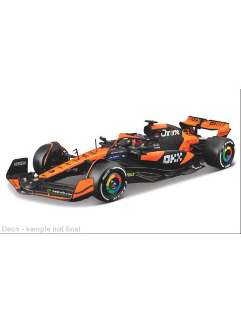 Burago - McLaren MCL38, Formel 1, 2024, #81, 1:24