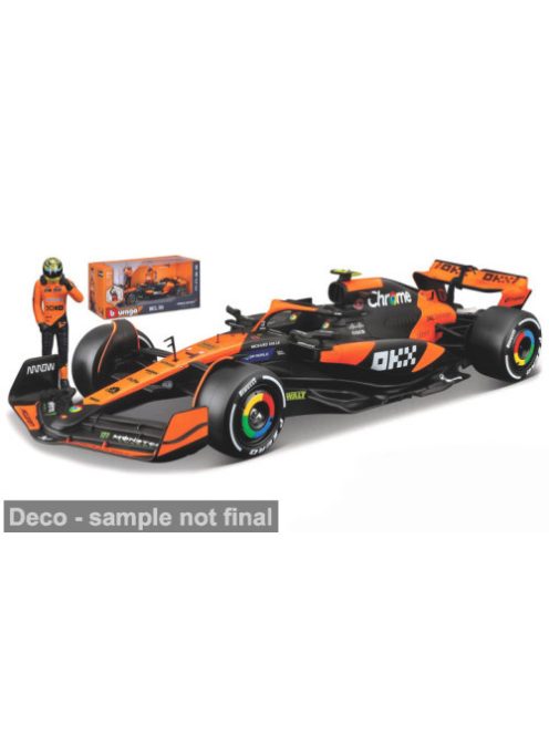 Burago - McLaren MCL38, Formel 1, 2024, #4, 1:24