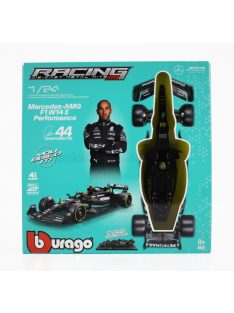   Burago - MERCEDES GP F1 W14 TEAM MERCEDES-AMG PETRONAS FORMULA ONE N 63 SEASON 2023 GEORGE RUSSELL MATT BLACK