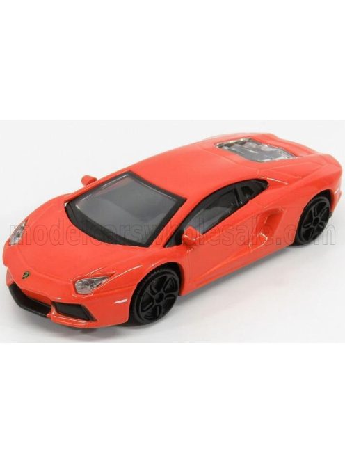 Burago - LAMBORGHINI AVENTADOR LP700-4 2011 ORANGE MET