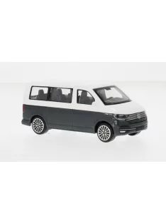 Burago - VW T6.1 Transporter dunkelblau/weiss 2020 1:43