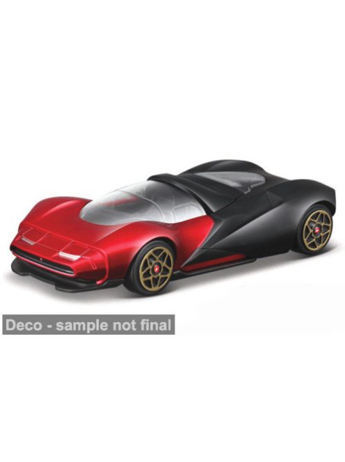 Burago - - Anta Sportiva, rot/schwarz, 2024, 1:43