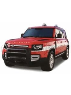   Burago - LAND ROVER NEW DEFENDER 110 VIGILI DEL FUOCO 2020 RED WHITE