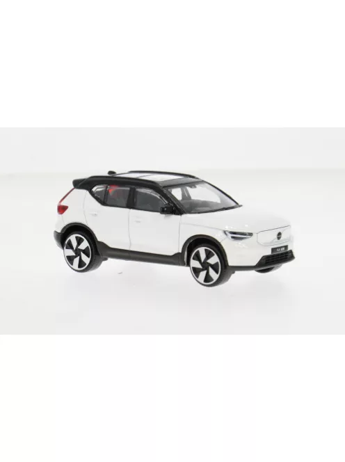 Burago - Volvo EX40 weiss/schwarz 1:43