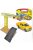 Burago - ACCESSORIES DIORAMA - SET BUILD CONSTRUCTION - SET COSTRUZIONI - WITH VOLKSWAGEN AMAROK PICK-UP 2019 YELLOW