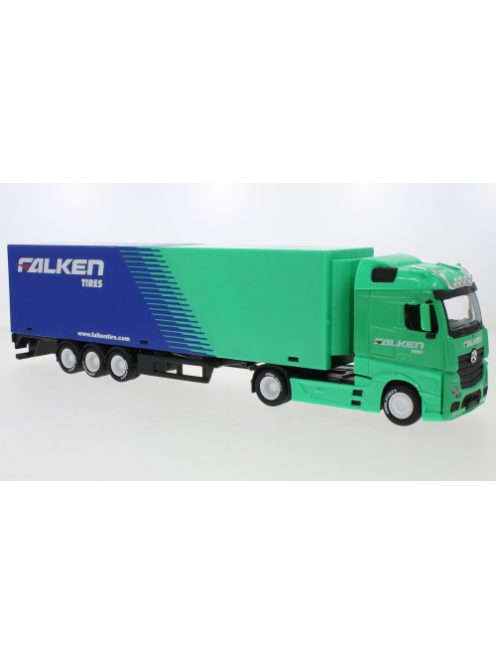 Burago - Bburago, Mercedes Actros Gigaspace, Falken Tires, 1:43