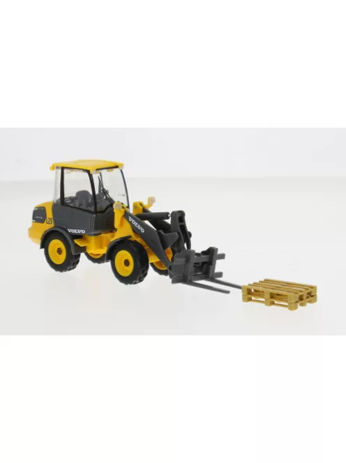Burago - Volvo L25 W gelb/grau 1:50