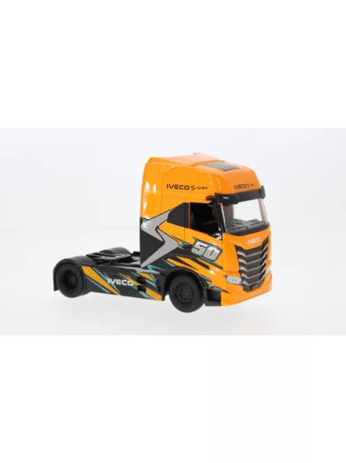 Burago - Iveco S-Way 570 silber/schwarz 1:43