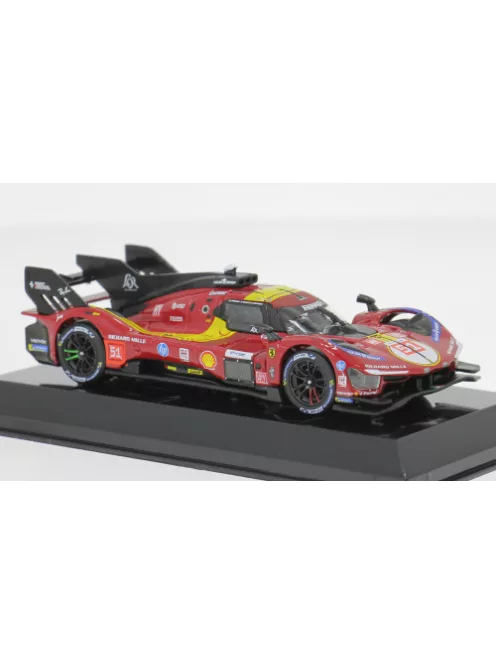 Burago - Ferrari 499P 3.0L TURBO V6 24h Le Mans 2025 #51 A.P.Guidi/A.Giovinazzi