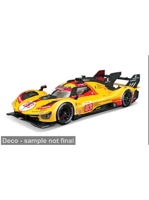 Burago - Ferrari 499P, 24h Le Mans, 2024, #83, 1:43
