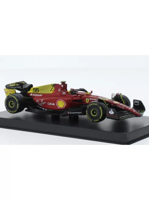 Burago - Ferrari F1-75, Formel 1, GP Monza, 2022, Scuderia Ferrari, #55, 1:43