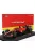 Burago - FERRARI F1  SF-23 TEAM SCUDERIA FERRARI N 16 4th MONZA ITALY GP 2023 CHARLES LECLERC - WITH PILOT AND SHOWCASE RED BLACK YELLOW