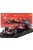 Burago - FERRARI F1  SF-24 TEAM SCUDERIA FERRARI N 16 3rd MIAMI GP 2024 CHARLES LECLERC - WITH PILOT AND SHOWCASE RED BLACK LIGHT BLUE