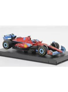   Burago - Ferrari SF-24 Formel 1 GP Miami 2024 Scuderia Ferrari #16 C.Leclerc