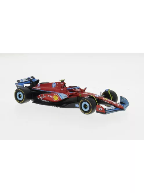 Burago - Ferrari SF-24 Formel 1 GP Miami 2024 Scuderia Ferrari #55 C.Sainz Jr. 1:43