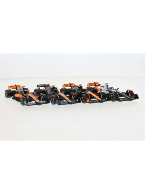 Burago - McLaren 4er Set: McLaren Formula 1, Formel 1, McLaren F1 Team, 1:43