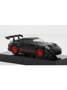   Burago - Bburago, Porsche 911 (992) GT3 RS, schwarz/rot, 2023, 1:43