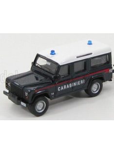   Burago - LAND ROVER DEFENDER 110 STATION WAGON CARABINIERI 1995 BLUE