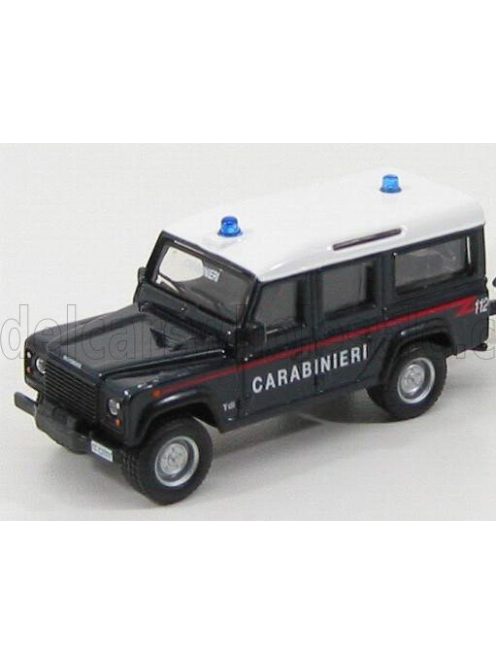 Burago - LAND ROVER DEFENDER 110 STATION WAGON CARABINIERI 1995 BLUE