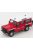 Burago - LAND ROVER DEFENDER 110 STATION WAGON VIGILI DEL FUOCO 1995 RED WHITE