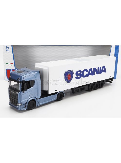 Burago - SCANIA S770 V8 TRUCK SCANIA 2021 BLUE WHITE
