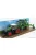 Burago - Fendt Vario 1050 Tractor With Whirl Rake Trailer 2016 Green Black