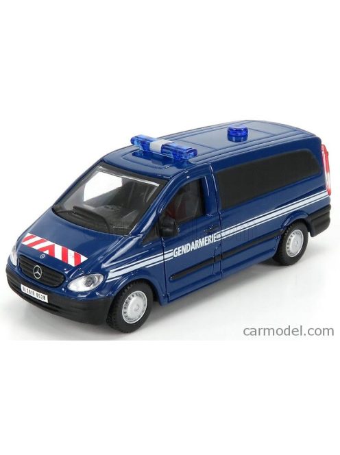 Burago - Mercedes Benz Vito Van Gendarmerie 2010 Blue