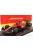 Burago - Ferrari F1-75 Scuderia Ferrari N 55 4Th Monza Gp Italy 2022 Carlos Sainz - With Helmet And Plastic Showcase - Exclusive Carmodel Red Yellow