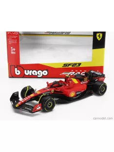   Burago - Ferrari SF-23 Team Scuderia Ferrari #55 Carlos Sainz jr. 3rd Italian GP (Monza) Formula 1 2023