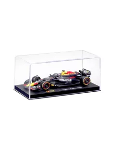   Burago - Red Bull Racing RB20 #1 Max Verstappen Formula 1 2024 - with pilot and showcase