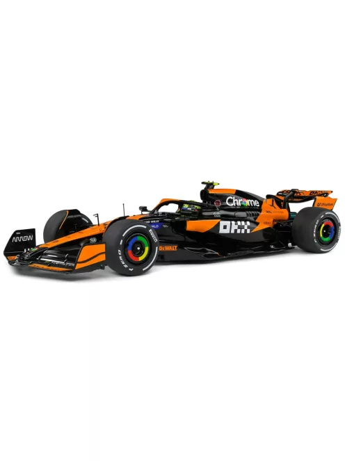 Burago - McLaren MCL38 #4 Lando Norris Winner Miami GP Formula 1 2024 (Formula 1 World champion 2025)