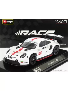 Burago - Porsche 911 991 Rsr N 911 Coupe 2019 White