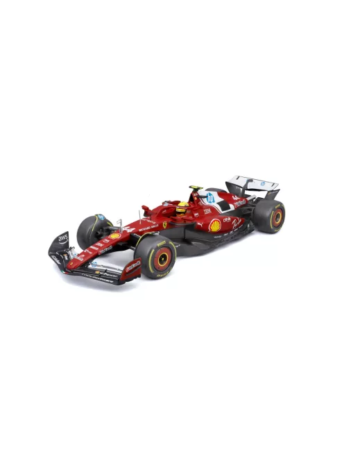 Burago - Ferrari SF-25 #44 Lewis Hamilton Formula 1 2025 - with driver figure
