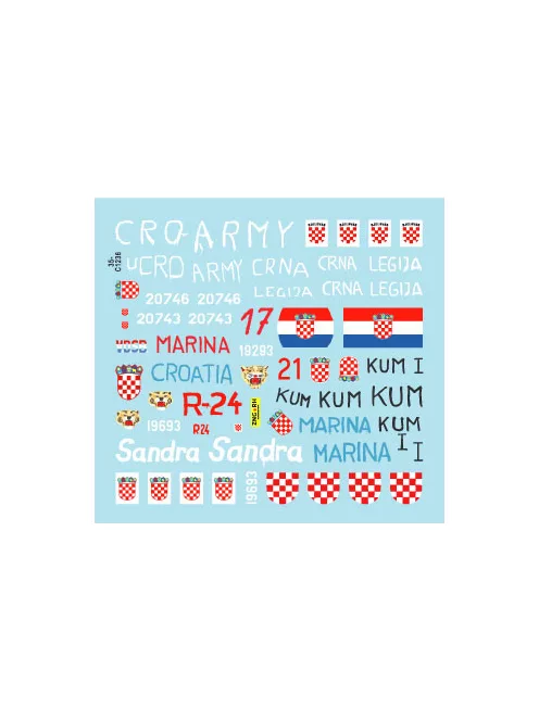 Cro-Army # 1. Croatian T-55 tanks 1991-92.