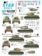 Cro-Army # 3. Croatian T-34/85 tanks. VIEW