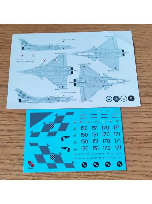 Dassault Rafale C 'EC 1/7 Provence 2012' Academy | No. 12346 | 1:48 sa HRZ dekalima