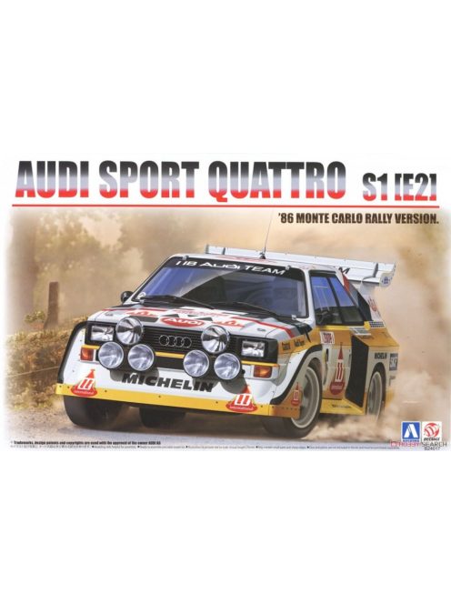 1/24 Audi Sport Quattro S1 [E2] 1986 Monte Carlo Rally Version