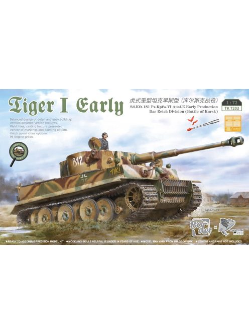 TIGER I EARLY PRODUCTION BATTLE OF KURSK