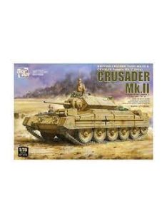   Crusader Mk.II British Cruiser Tank MK.VI & German Pzkpfw.MK V746(e) Border Model | No. BT-015 | 1:35