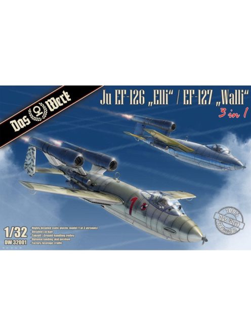 Junkers Ju EF-126 „Elli“ / EF-127 „Walli“ (3 in 1) Das Werk | No. DW32001 | 1:32