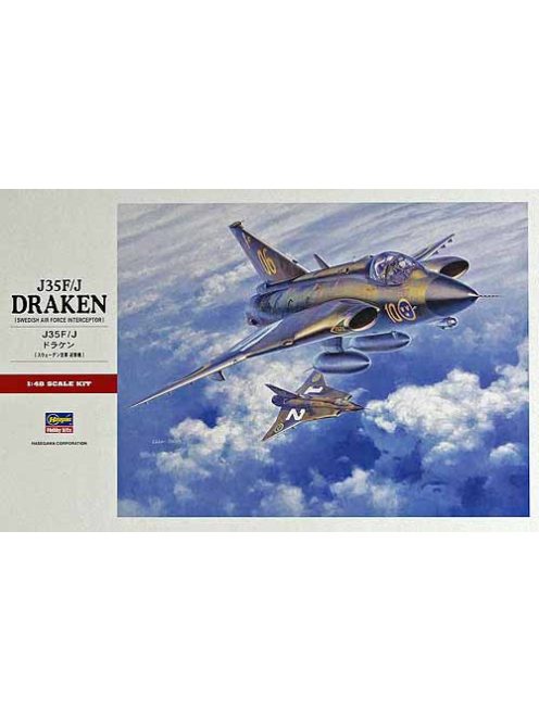 J35F/J Draken [Swedish Air Force Interceptor] Hasegawa | No. 07241 | 1:48